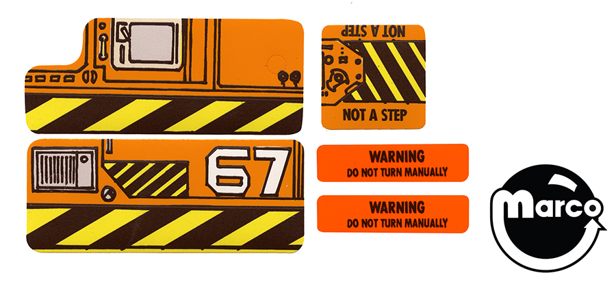 LAST ACTION HERO (DE) Decal set crane cab
