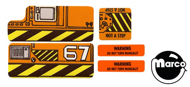 LAST ACTION HERO (DE) Decal set crane cab