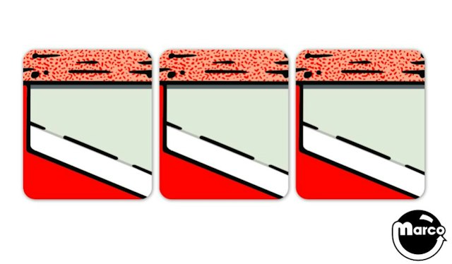 TALES FROM THE CRYPT (DE) Decals drop target