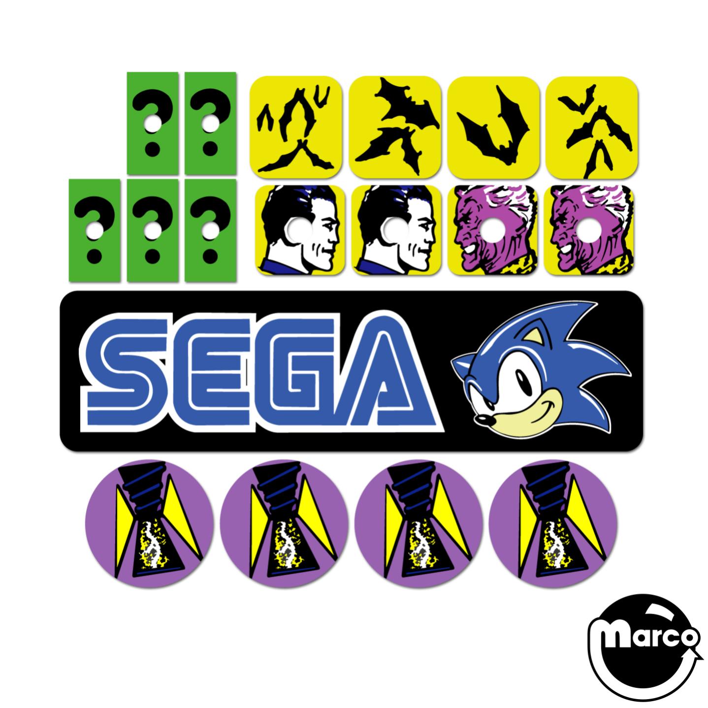 820-6125-XX - BATMAN FOREVER (Sega) Decal set - Marco Specialties