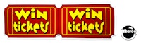 CUT THE CHEESE (Sega) Decal 'Win Tickets'