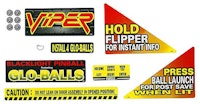 VIPER NIGHT DRIVIN (Sega) Decal set