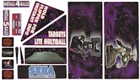 LOST IN SPACE (Sega) Decal Sheet