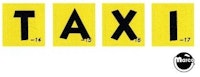 GODZILLA (Sega) Drop target decal set