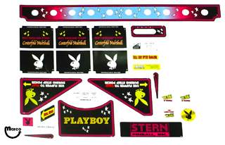 PLAYBOY (Stern 2002) Decal set