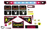 PLAYBOY (Stern 2002) decal set