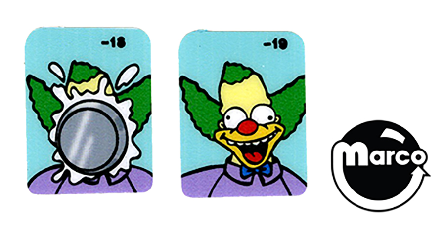 SIMPSONS PINBALL PARTY (Stern) Decal spinner