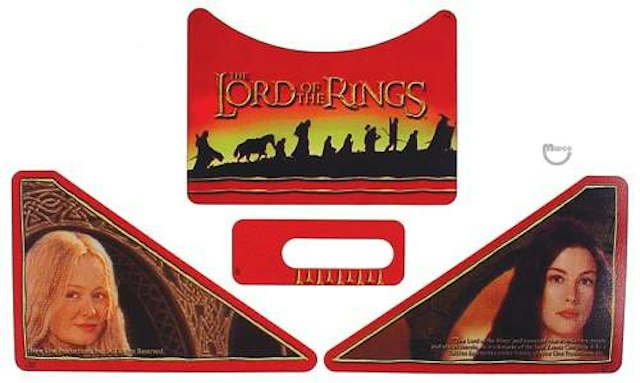 LORD OF THE RINGS (Stern) Decal arch