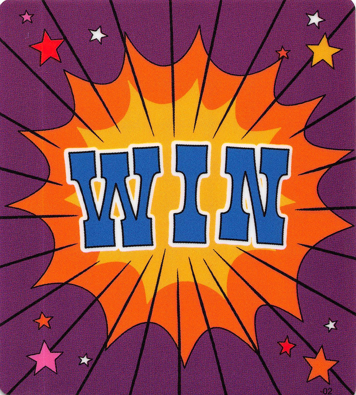 SIMPSONS KOOKY CARNIVAL (Stern) Decal front left 'WIN'