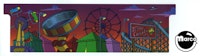 SIMPSONS KOOKY CARNIVAL (Stern) back panel decal
