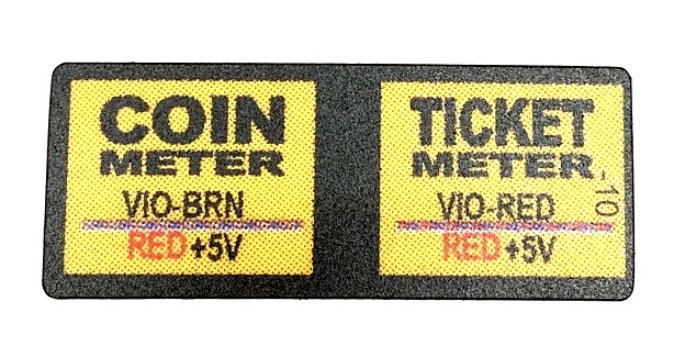 SIMPSONS KOOKY CARNIVAL (Stern) Decal Coin Meter