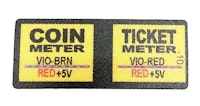 SIMPSONS KOOKY CARNIVAL (Stern) Decal Coin Meter