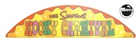 SIMPSONS KOOKY CARNIVAL (Stern) Decal topper