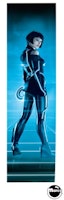 TRON (Stern) Cabinet head decal left