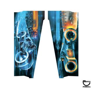 TRON (Stern) Cabinet decal set