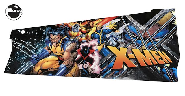 X-MEN LE (Stern) Decal cabinet