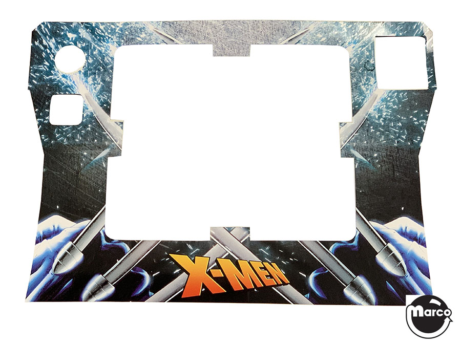 X-MEN LE (Stern) Decal cabinet coin door front