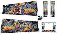 X-MEN LE (Stern) Decal cabinet set