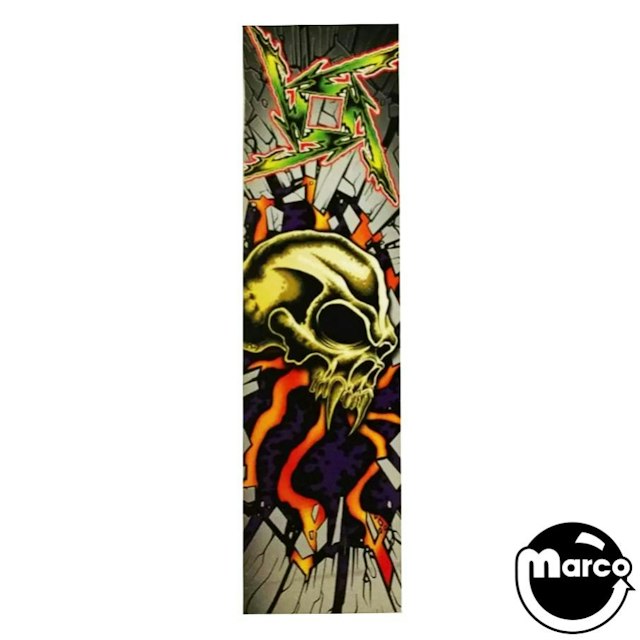 METALLICA PRO/PREM (Stern) Decal back box left
