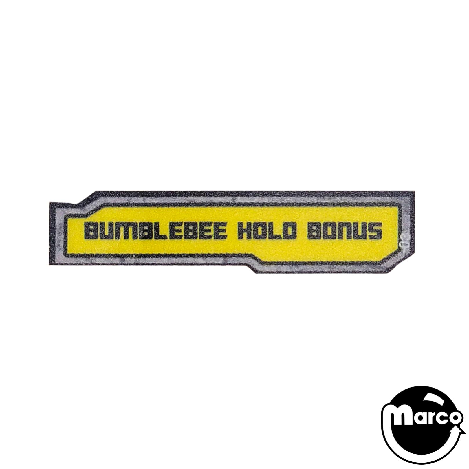 Bumblebee Hold Bonus Decal