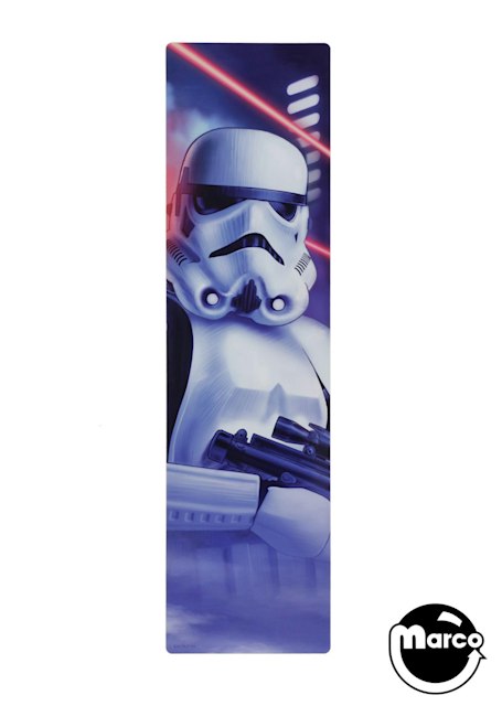 STAR WARS PREMIUM (Stern) Cabinet decal backbox left
