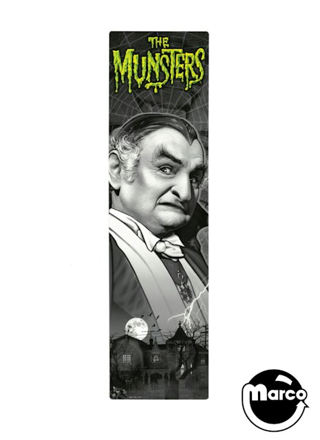 MUNSTERS PREMIUM (Stern) Backbox decal left