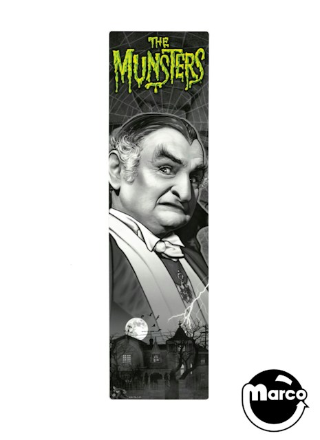 MUNSTERS PREMIUM (Stern) Backbox decal left