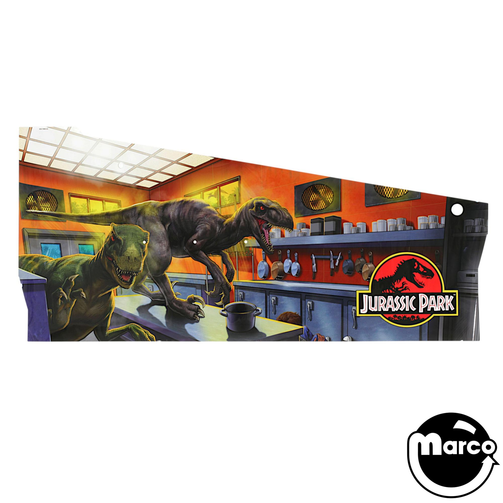 JURASSIC PARK PREM (Stern) Left Cabinet Decal