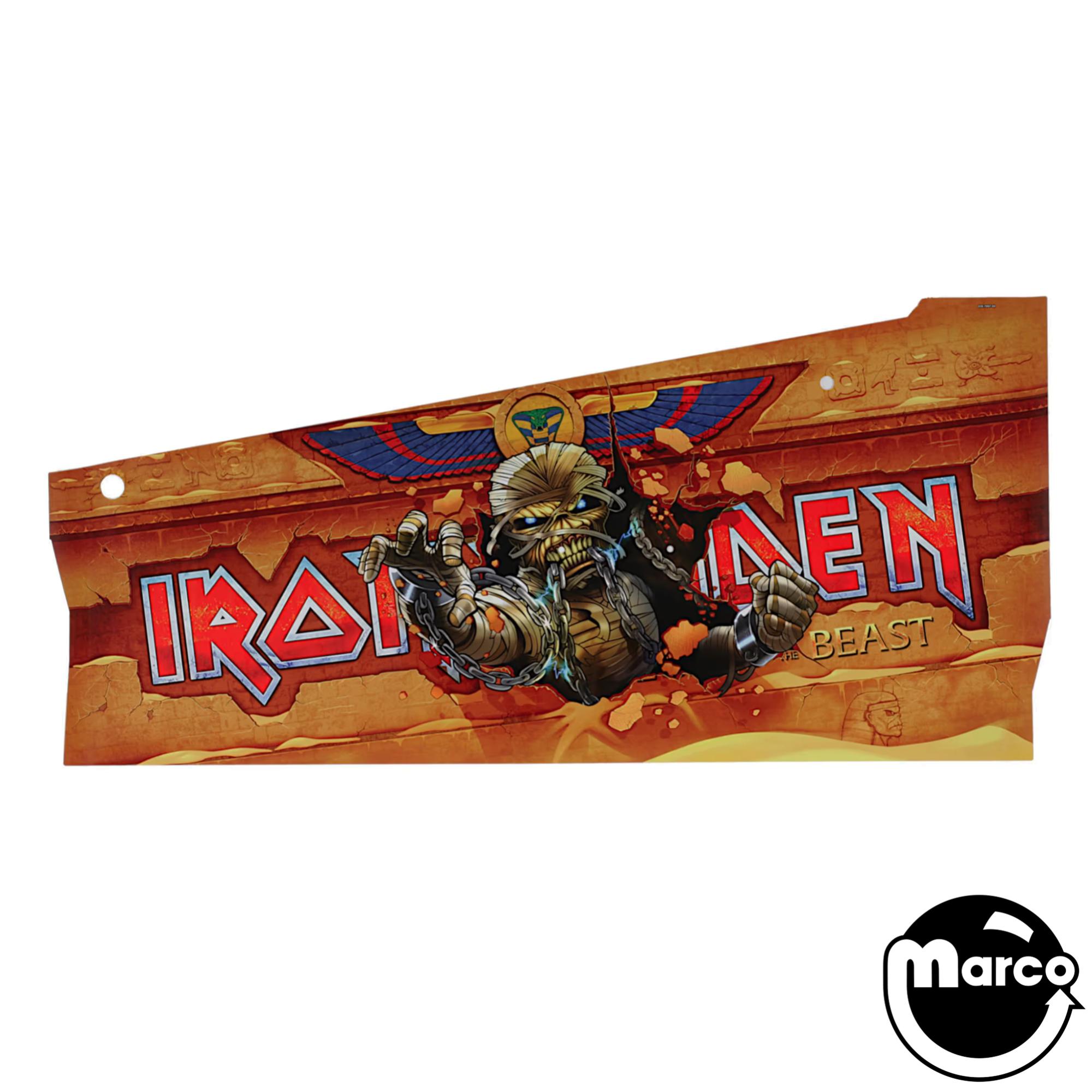 IRON MAIDEN PRE (Stern SPI) Decal cabinet Right
