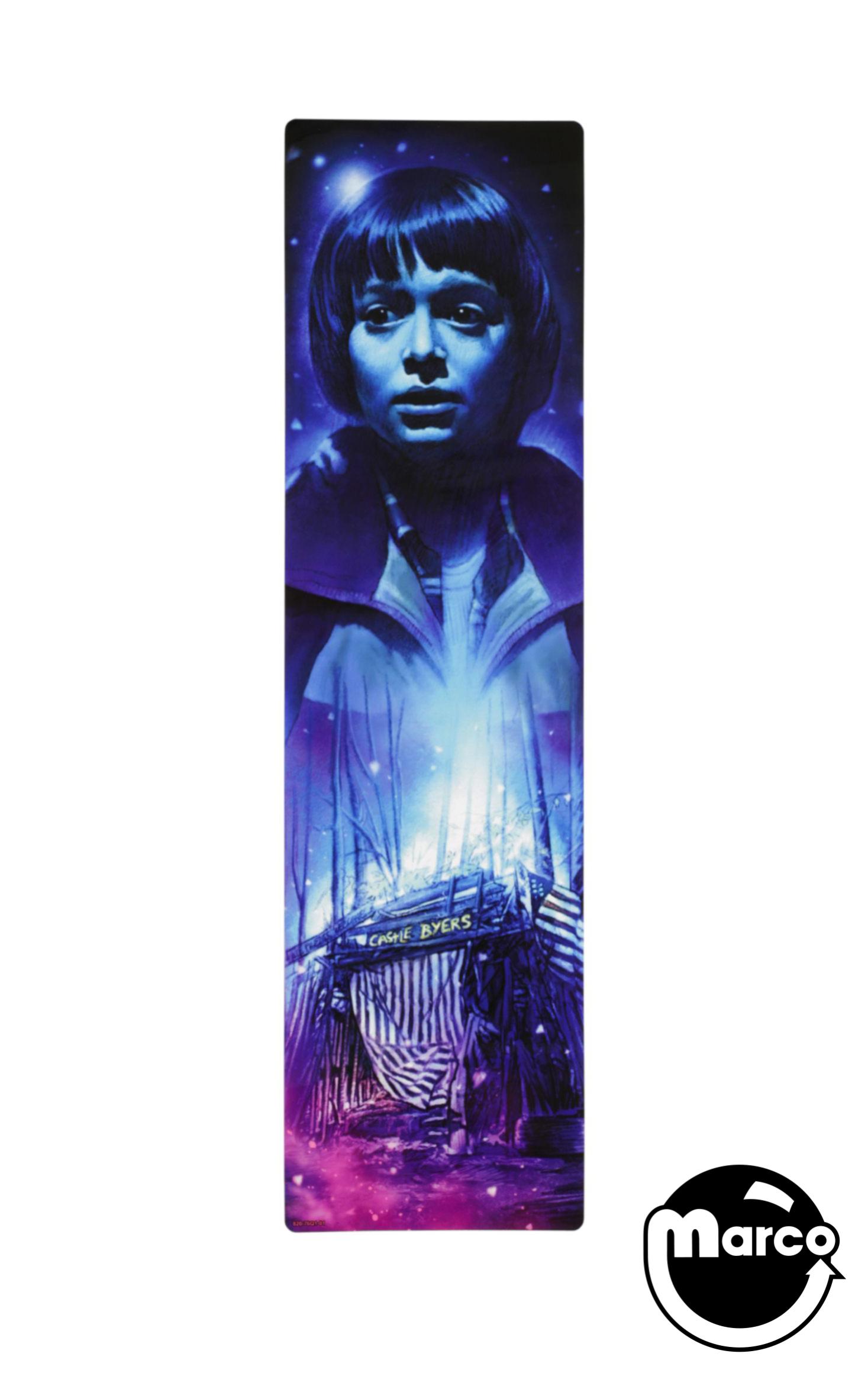 STRANGER THINGS (Stern) Backbox Decal Left