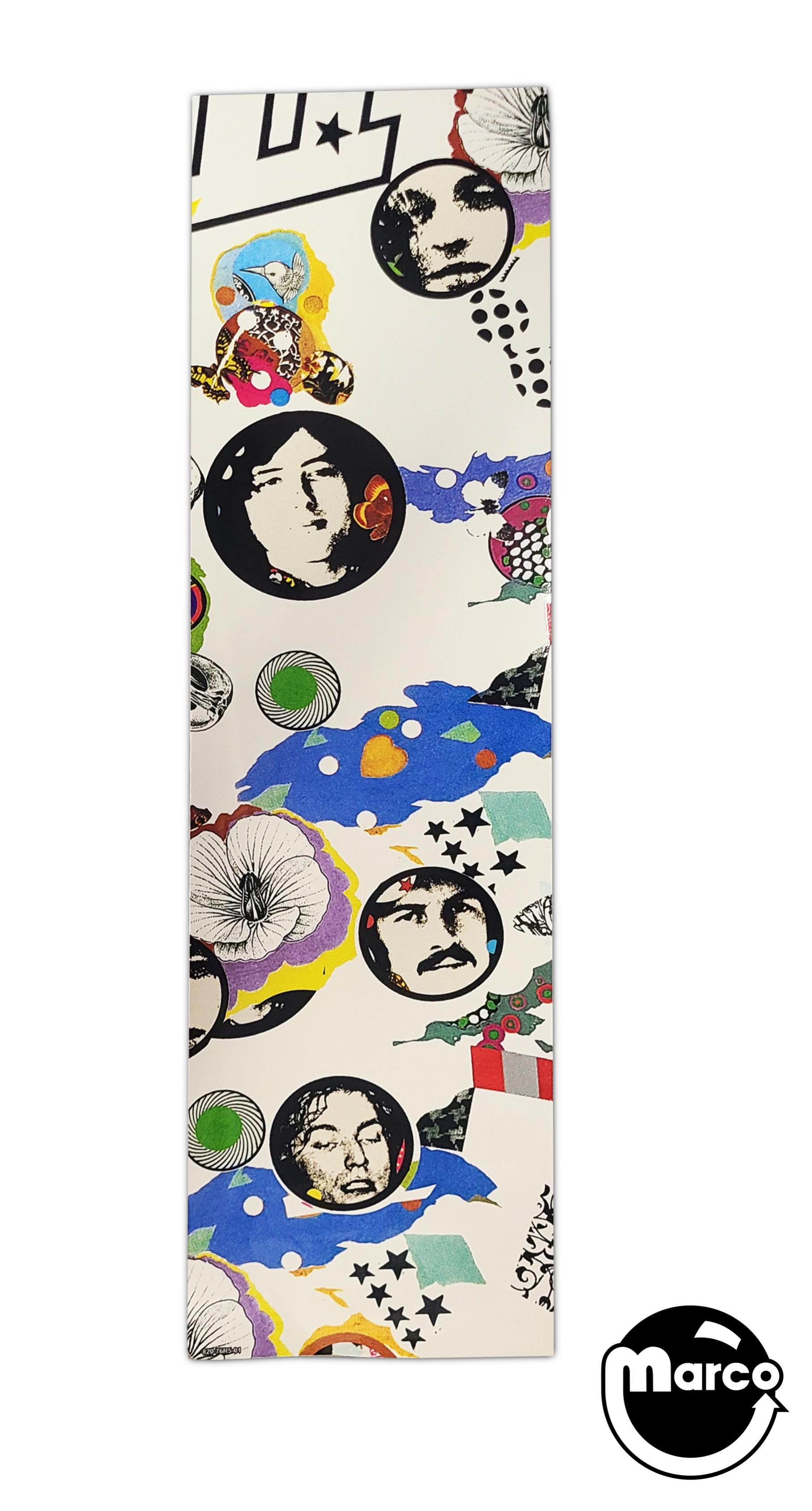 LED ZEPPELIN PRO (Stern) Decal backbox right