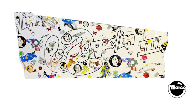 LED ZEPPELIN PRO (Stern) Decal cabinet left