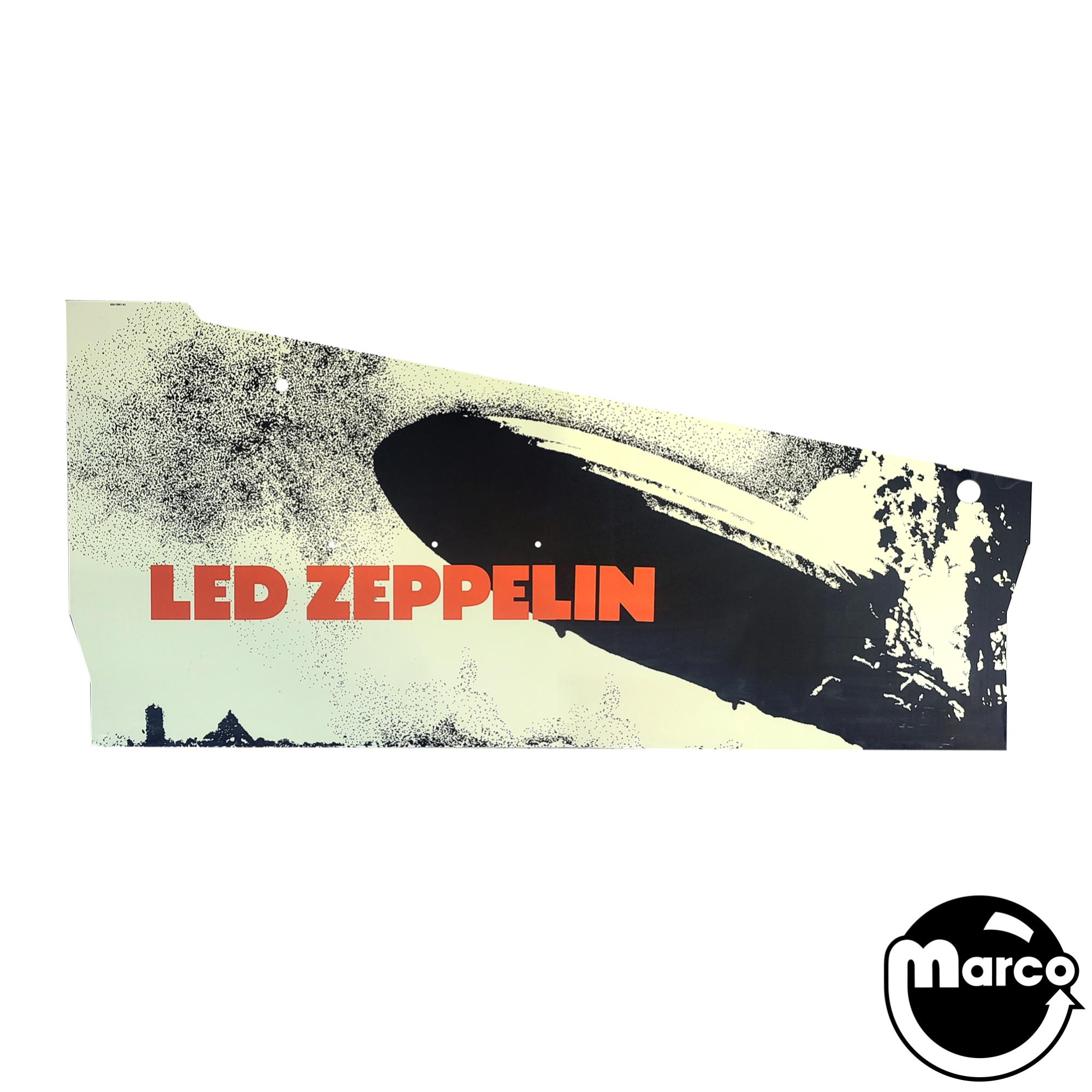 LED ZEPPELIN PREM/LE (Stern) Left Cabinet Decal
