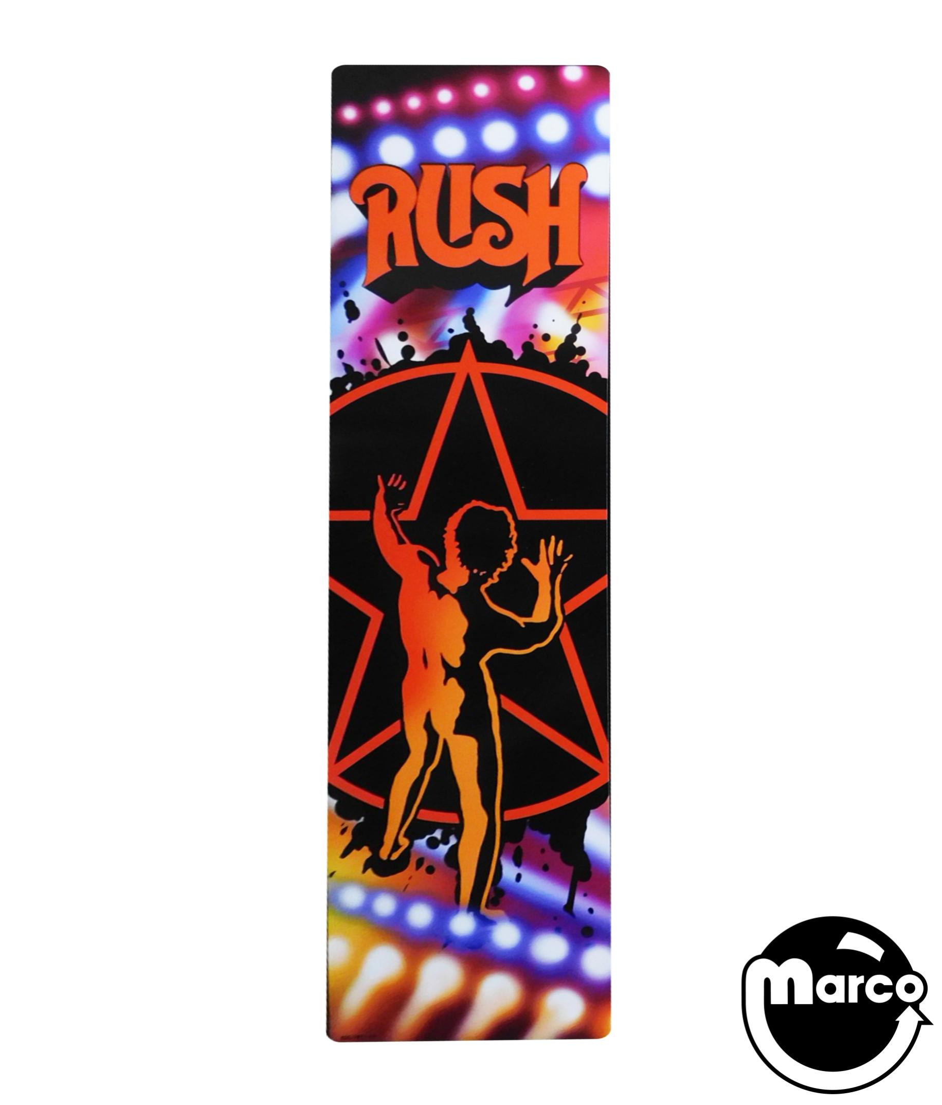 RUSH PRO (Stern) Backbox Decal LEFT