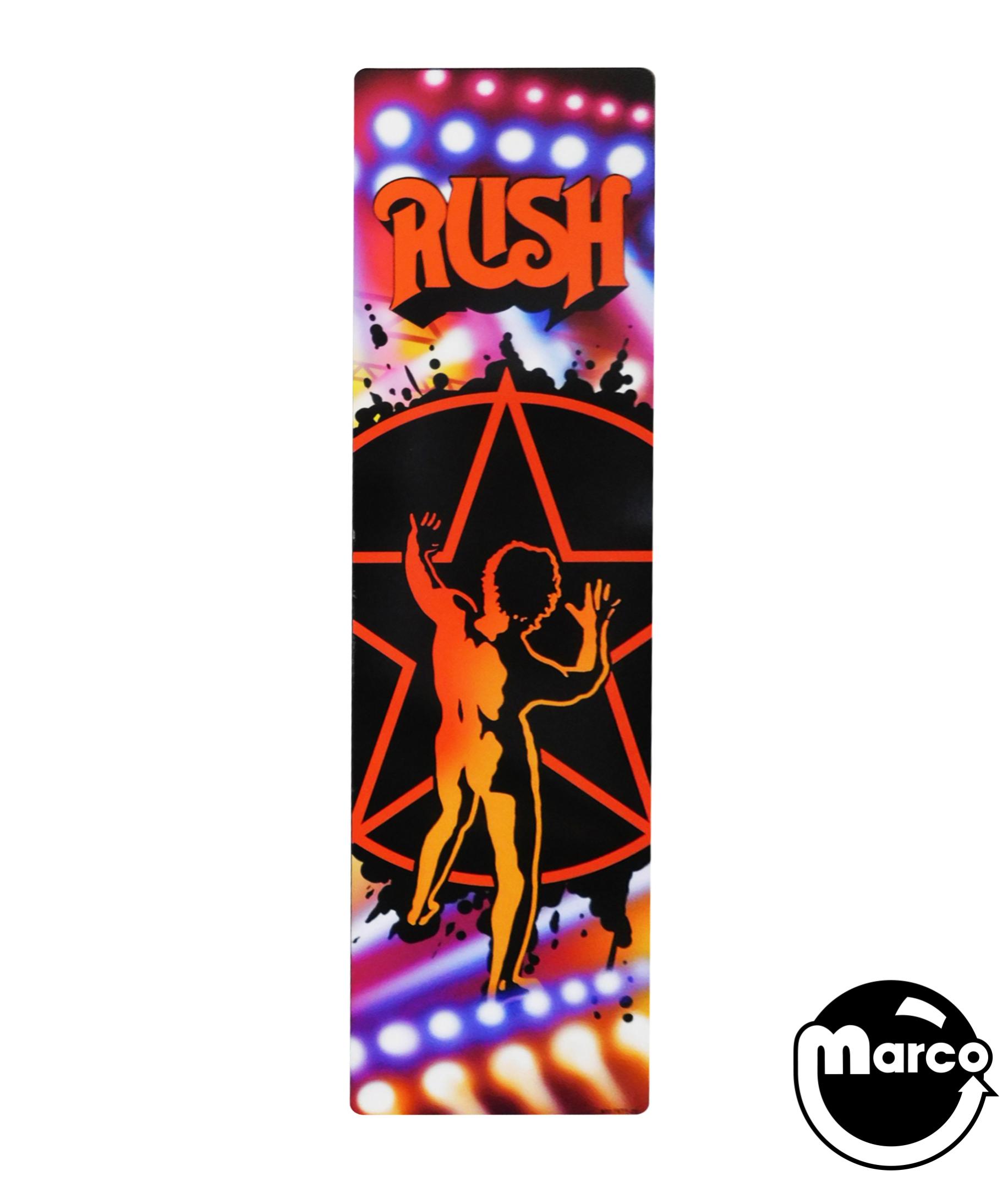 RUSH PRO (Stern) Backbox Decal RIGHT