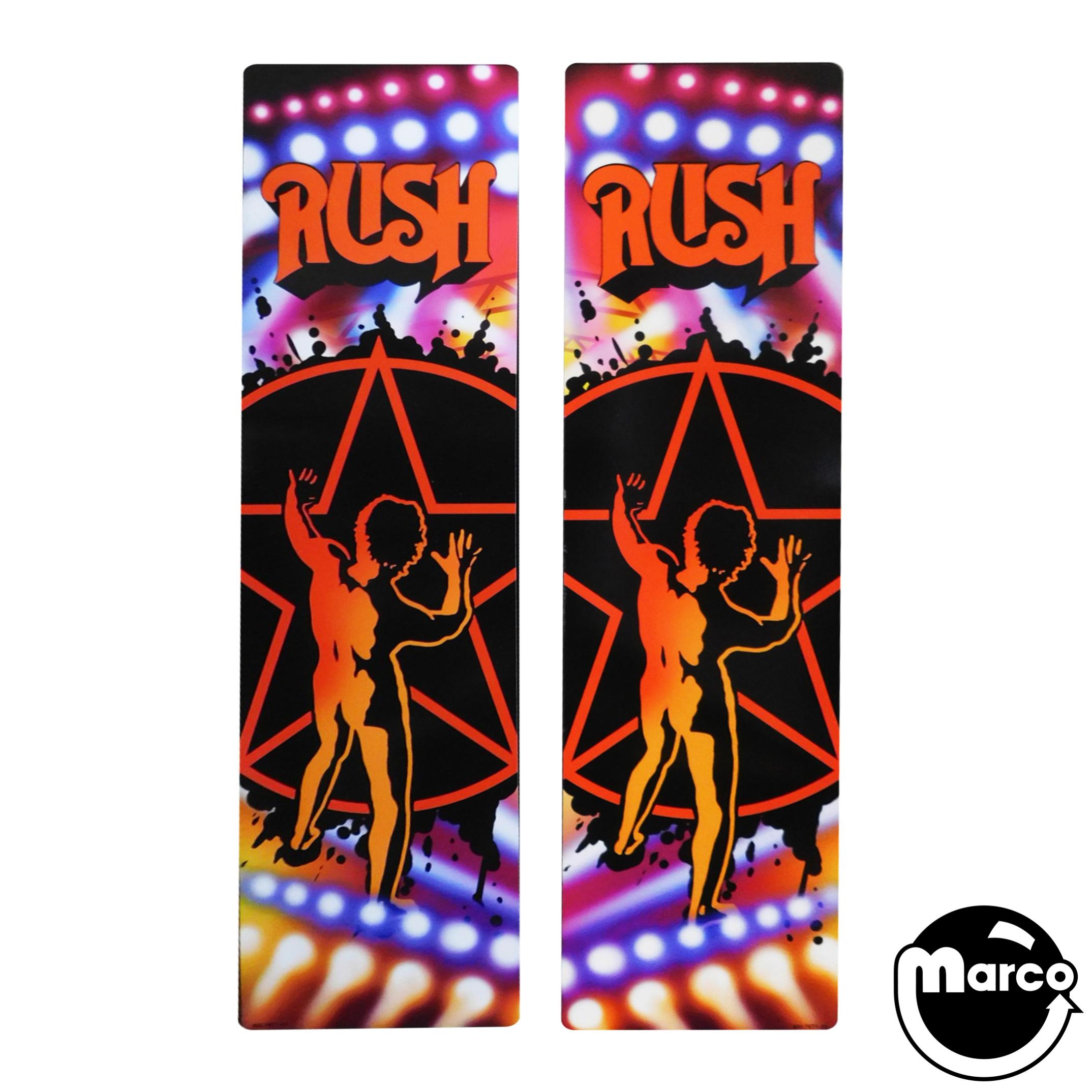 high&low シール 820-76T1-XX - RUSH PRO (Stern) Backbox Decal SET - Marco