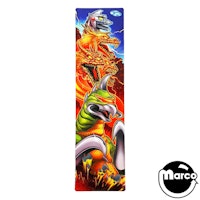 GODZILLA PRO (Stern) Left Backbox Decal