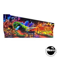 GODZILLA PRO (Stern) Left Cabinet Decal
