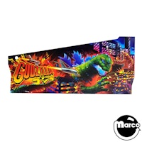 GODZILLA PRO (Stern) Right Cabinet Decal