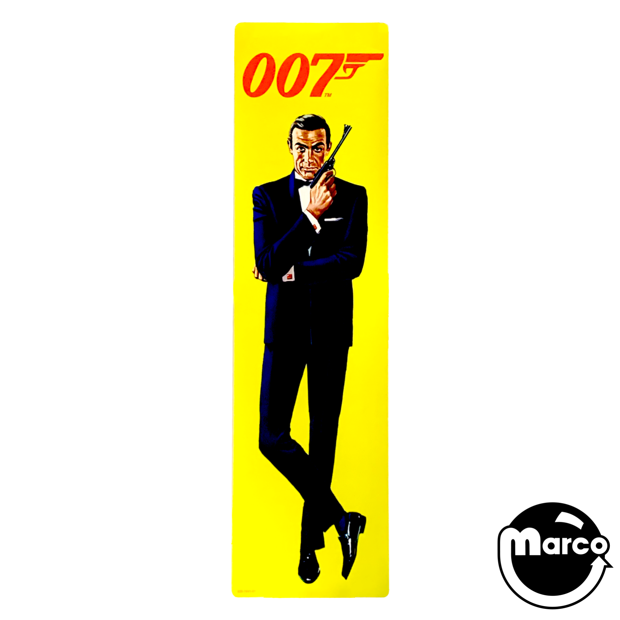 JAMES BOND 007 PRO (Stern) Left Backbox Decal