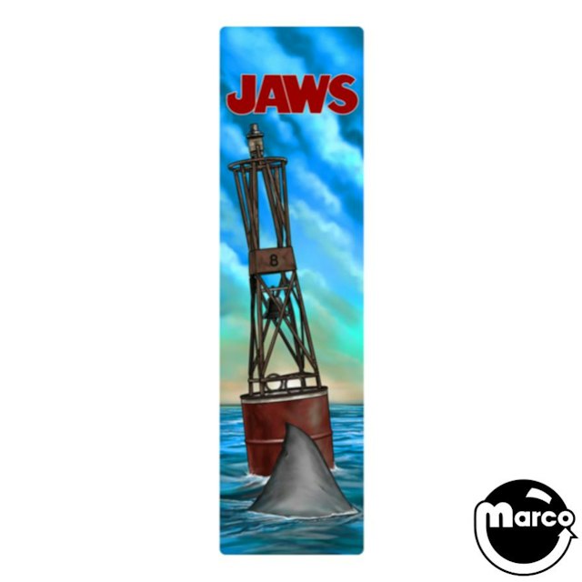 JAWS PRO (Stern) Left Backbox Decal