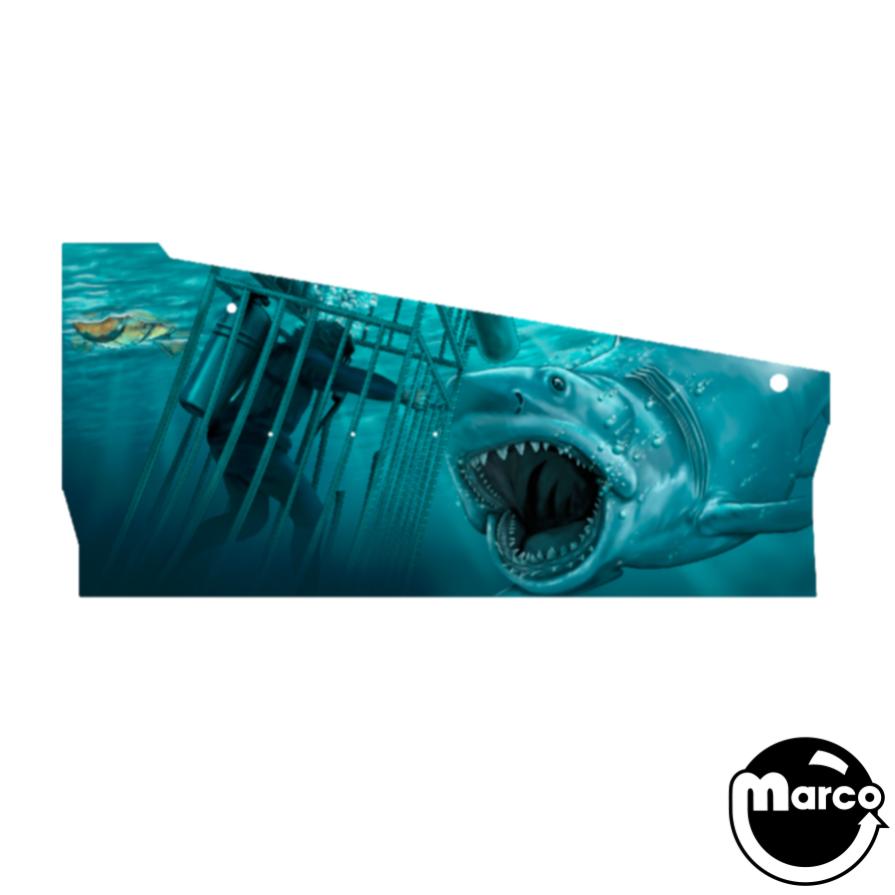 JAWS PRO (Stern) Left Cabinet Decal