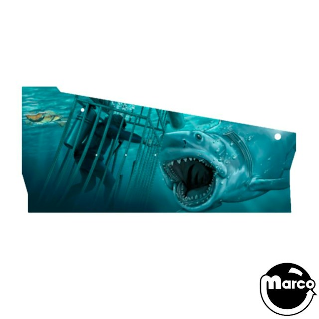 JAWS PRO (Stern) Left Cabinet Decal
