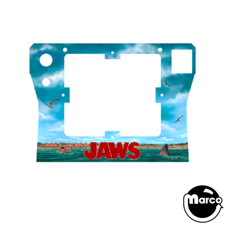 JAWS PRO (Stern) Front Cabinet Decal