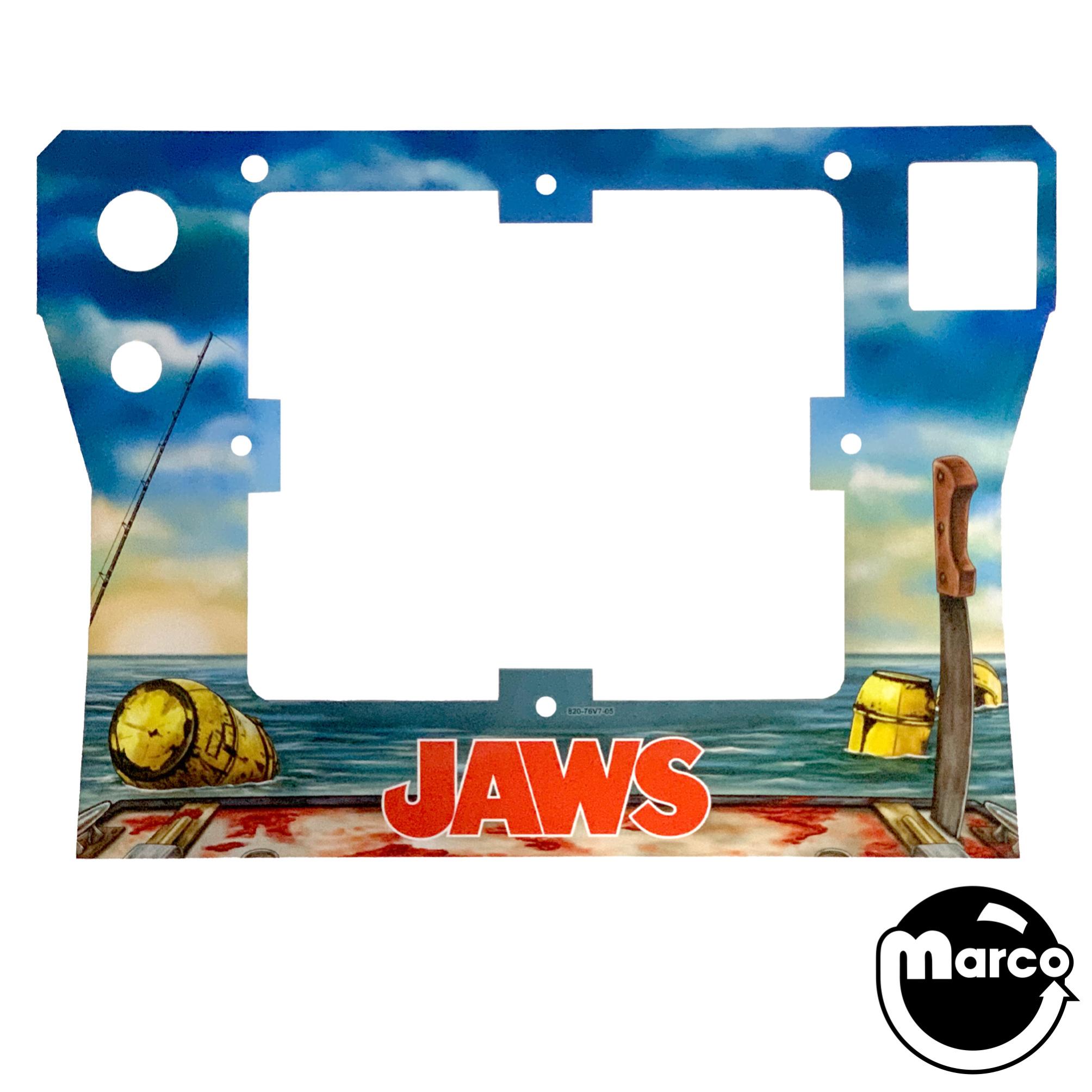 JAWS PREM (Stern) Front Cabinet Decal