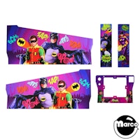 BATMAN 66 PREMIUM (Stern) Cabinet decals