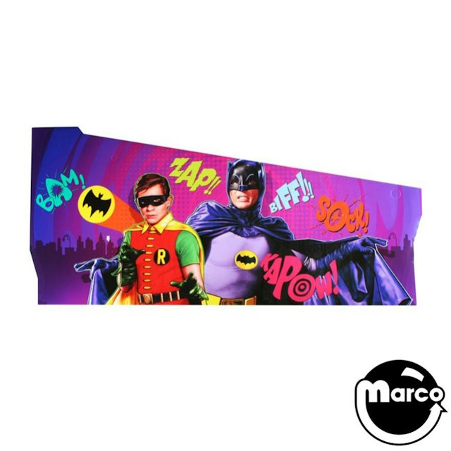 BATMAN 66 PREMIUM (Stern) Cabinet decal left