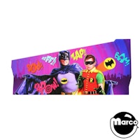 BATMAN 66 PREMIUM (Stern) Cabinet decal right