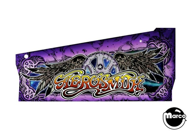 AEROSMITH PREMIUM (Stern) Decal cabinet right