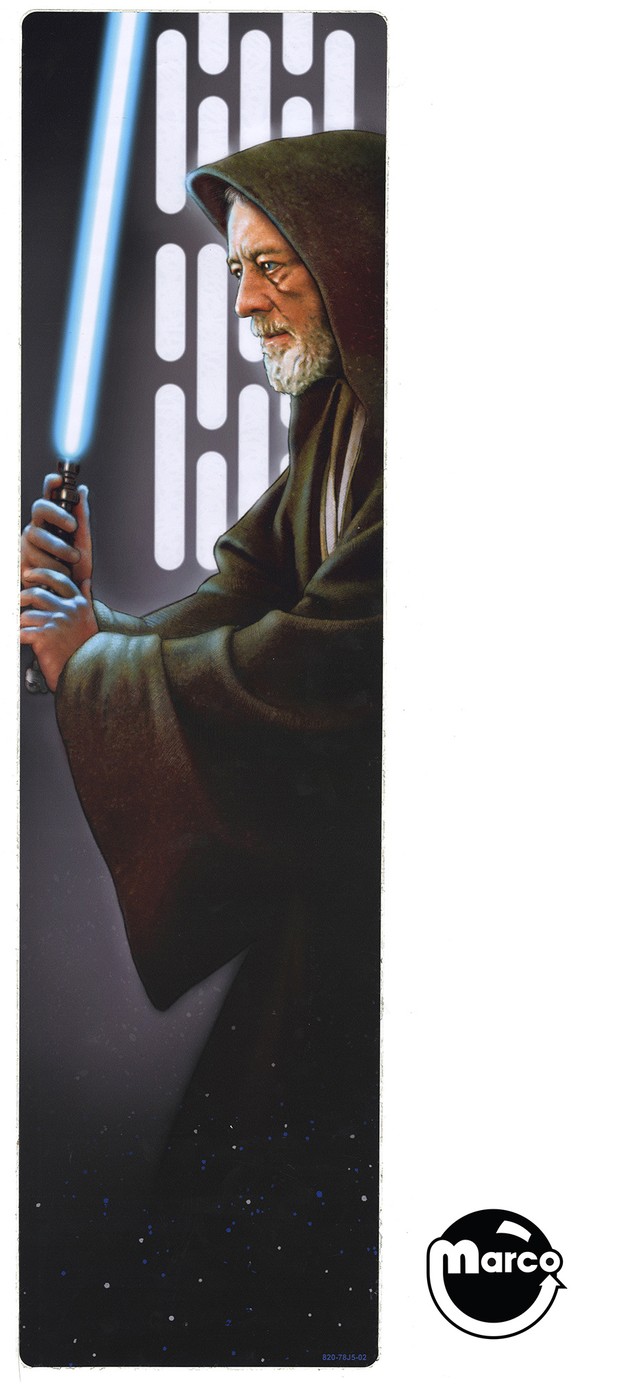 STAR WARS PRO (Stern) Cabinet backbox decal right